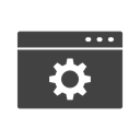 gear web optimization icon